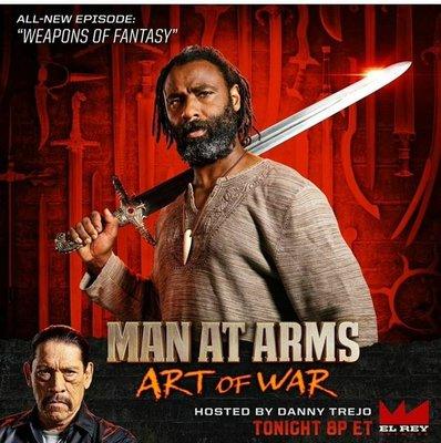 Co-host with Danny Trejo on Man At Arms TV show!