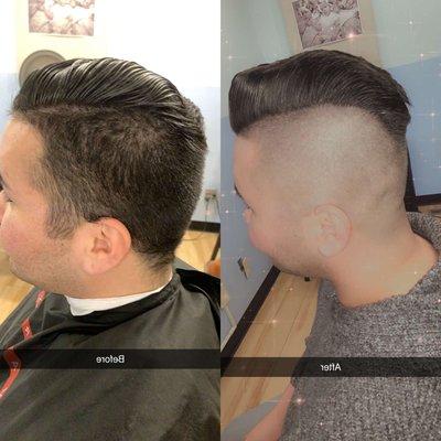 Men's fade