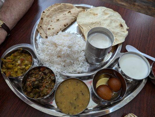 Veg thali