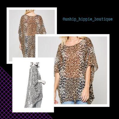 Camila Leopard Tunic