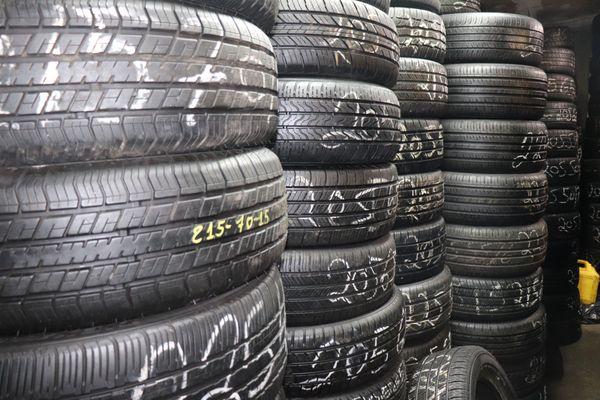 Large selection of Used tire. We have every size!!!