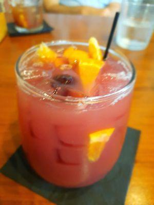 Red sangria, $14.00