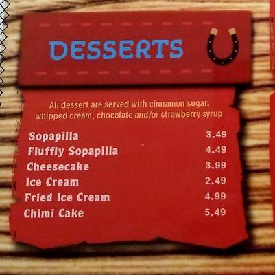 Desserts