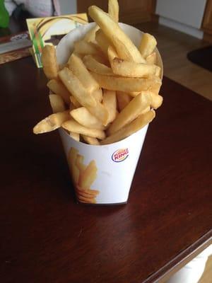 Large fry, good amount, fresh