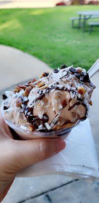 Small German Chocolate sundae