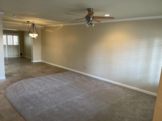 Carpet installed at my rental property in Phoenix.