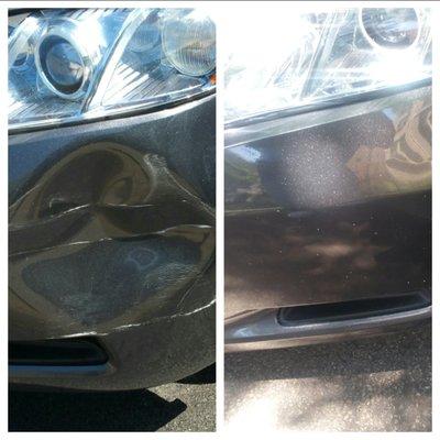 Before and after!  Howard auto Body and Repair did a wonderful job thank you all so much!