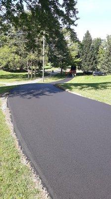 Driveway resurfaced Milford