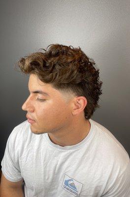 Perm mullet