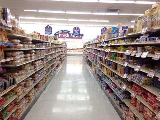 Clear aisles