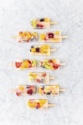 House made Popsicles