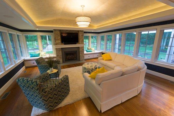 Interior of Sunroom Addition