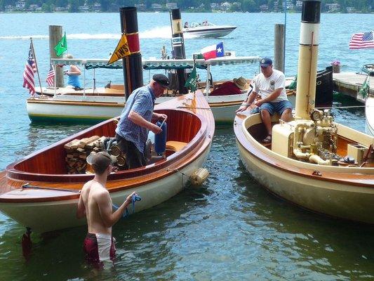 Boaters welcome. Only a short five blocks from the St Joe River.