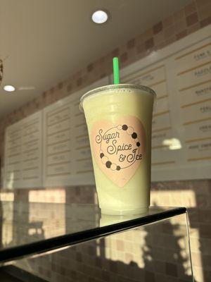 Passionfruit-Lime Frosted Lemonade