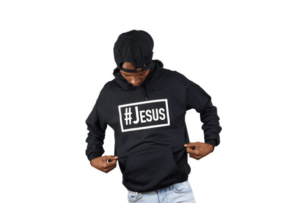 Black and White #Jesus Hoodie