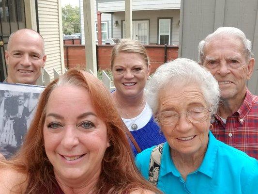 The Thueson family from Texas and Idaho