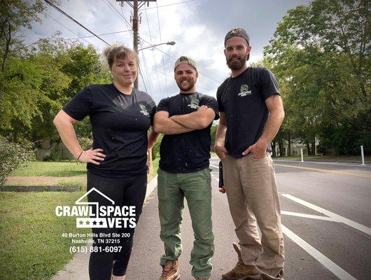 Crawl Space Vets Team