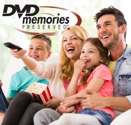 Family memories on DVD are priceless!