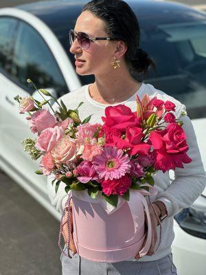 Malibu - flower box. Scottsdale florist |Imagine Flowers