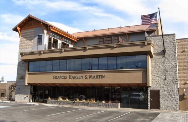 Outside view of the Francis Hansen Martin LLP Offices