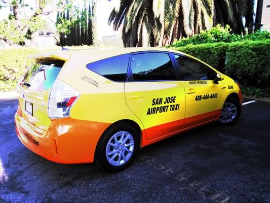 San Jose Airport Taxi Prius