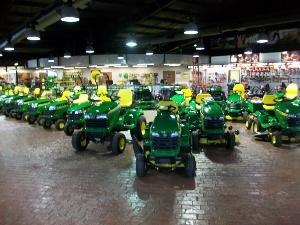 John Deere showroom