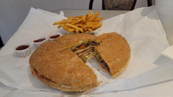 Best Muffuletta on the West Bank!!!