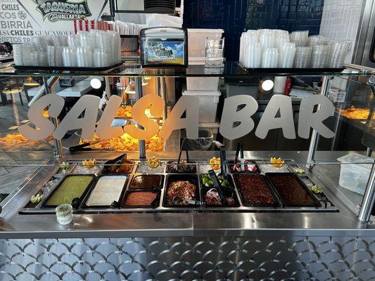 Salsa bar