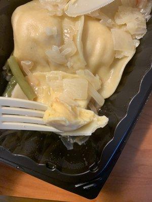 Cheese pierogies