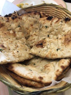 Garlic naan was great!