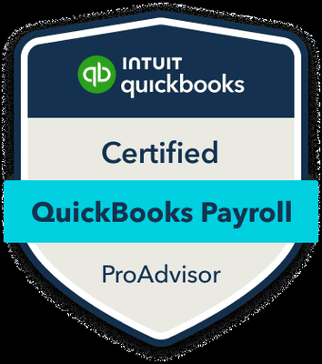 QuickBooks Online Payroll Certified ProAdvisor