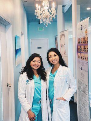 Veronica, NP (left) & Vrinkley, APRN (right)