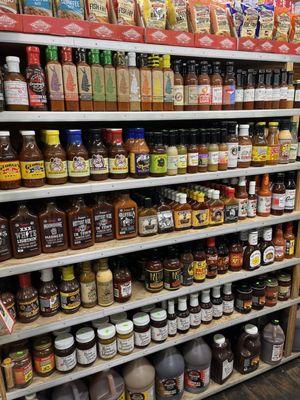 Bbq sauces galore