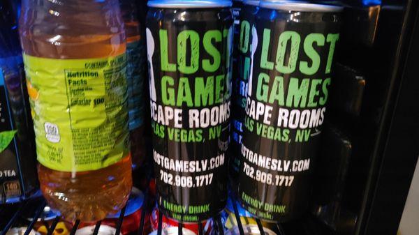 They have their own energy drink!!!