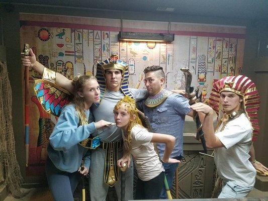 Get your Egyptian groove on in King Tut's Curse!