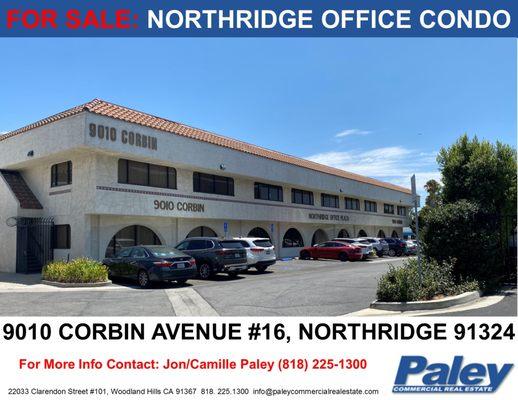 Northride Office Condo "For Sale"