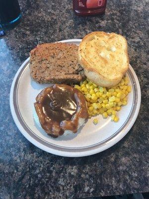 Meatloaf dinner special