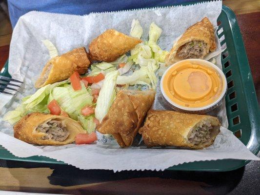 Philly egg rolls