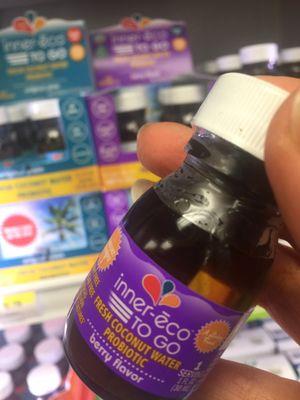 Found my go to probiotic! To go inner-eco. Whoop whoop