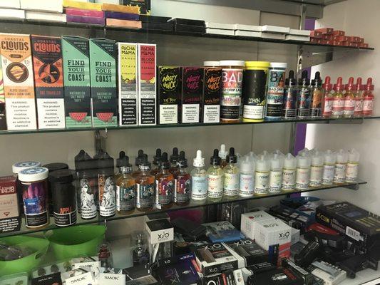 we have a huge variety of vape juice