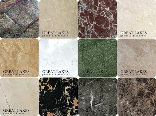 Marble: Beauty and elegance defined, a true classic.