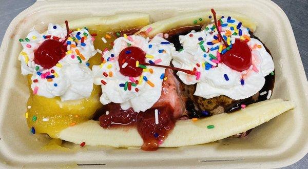 Banana split