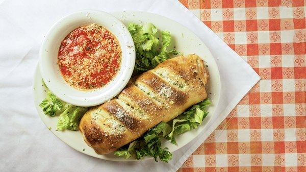 Stromboli w/ homemade marinara