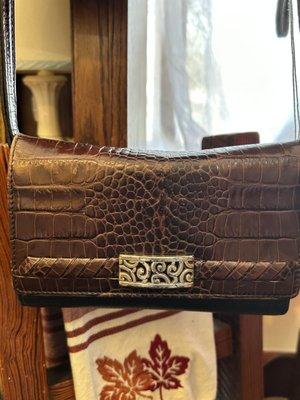 Brighton leather clutch purse