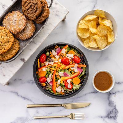 Garden salad lunch