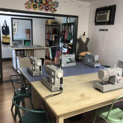 West Hartford sewing, textile and fiber art studio