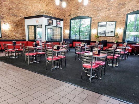 Seating Area at Doll N' Burgers Jackson