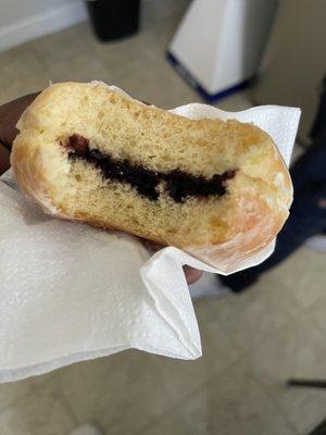 Blueberry donut