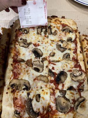 Mushroom Pizza