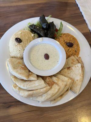 Greek sampler platter